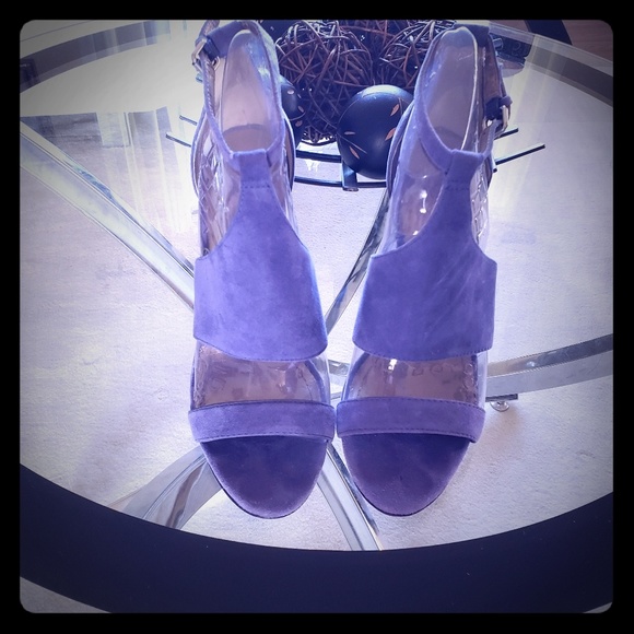 Bcbg shoes size 8.5 color blue with lavender tint - Picture 2 of 8